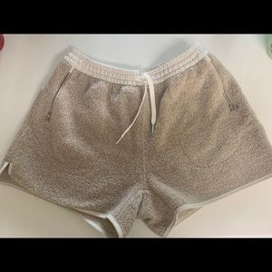 Outdoor voices megafleece shorts